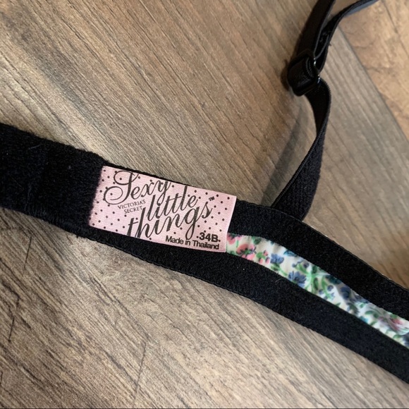 VS Sexy little things floral print lace bow bra - Picture 8 of 9